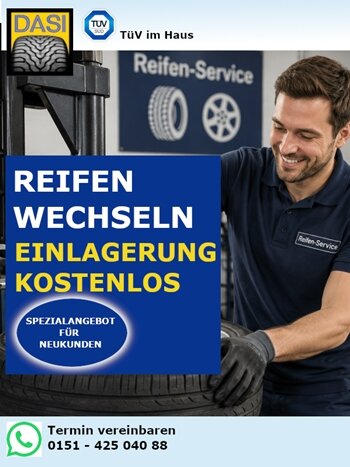 Reifenwechsel Angebot für Neukunden