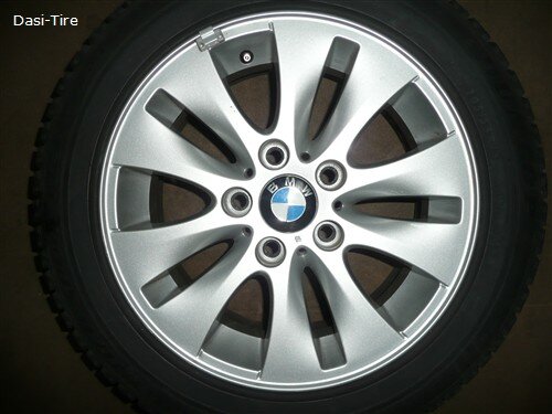 16" BMW Alufelgen + Winterreifen 1er E81, E82, E87, E88