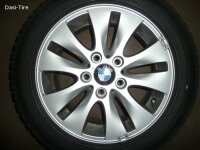 16" BMW Alufelgen + Winterreifen 1er E81, E82, E87, E88