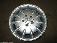 16" orig. Mercedes-Alufelgen für Mercedes E-Klasse (W210)