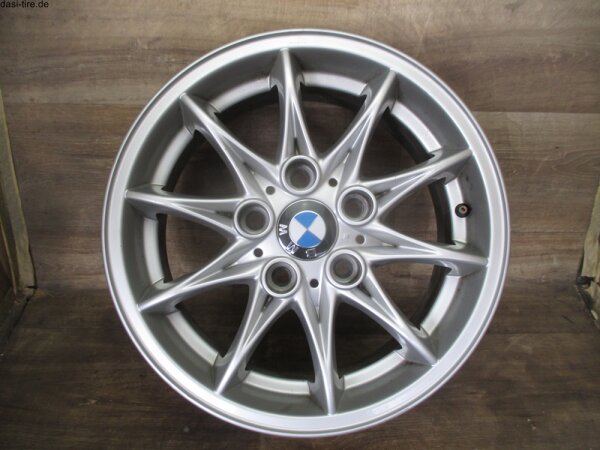 16 Zoll BMW Z4 (E85) Alufelge 7x16/ET47, 5/120, 6758189 / Sternspeiche 104 / Styling 104