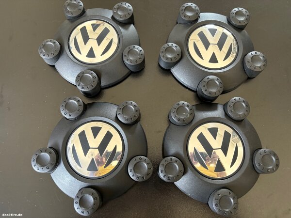 4x VW Original Nabendeckel Caddy, Tiguan, 5N0601169