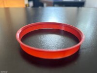 Zentrierring orange 74,1mm -> 72,6mm