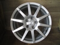 17 Zoll Aluett Alufelgen für Toyota, Lexus 7,5x17/ET38, 5/114,3, KBA 45835 / Typ 36