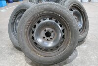 14" Fiat Stahlfelgen + Sommerreifen 500 (312)