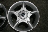 16 Zoll Mini One, Cooper (R50, R51, R53, R57) Alufelgen 6,5x16/ET48, 4/100, Silver 1512348 / 5 Spider Spoke 83