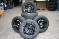 14" Fiat 500 (312) Stahlfelgen + Sommerreifen