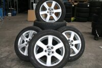15" VW Alufelgen + Sommerreifen Polo VI (AW)