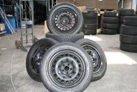15" VW Stahlfelgen + Winterreifen Polo VI (AW)
