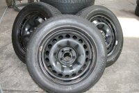 15" VW Stahlfelgen + Winterreifen Polo VI (AW)