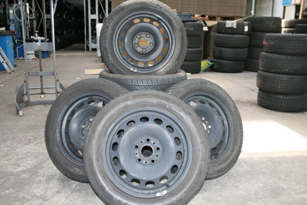 16" VW Stahlfelgen + Winterreifen Golf 7 (VII) AU, AUV