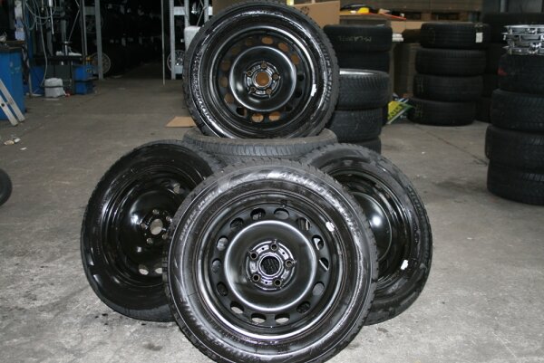 16" VAG Stahlfelgen + Winterreifen T-Roc (A11), Audi Q2 (GA)