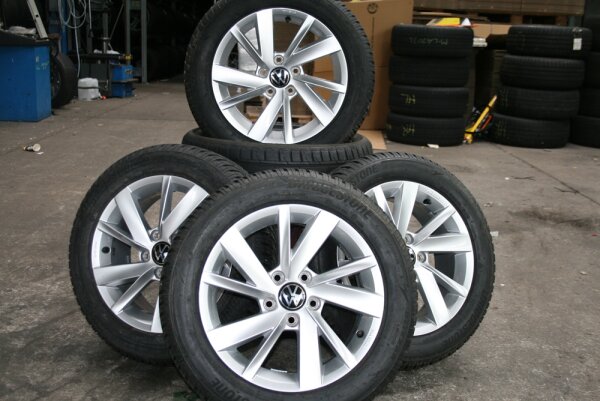16" VW Alufelgen + Winterreifen Golf 8 (CD)