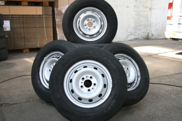 15"  Stahlfelgen + Winterreifen Fiat Ducato II (250), Citroen Jumper I (250)