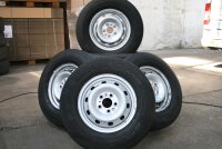15"  Stahlfelgen + Winterreifen Fiat Ducato II...