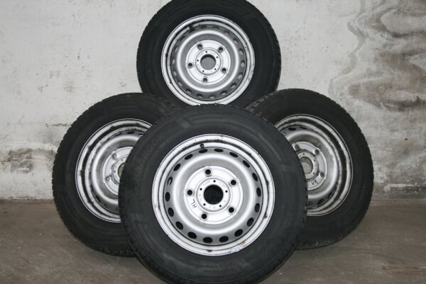 15" Ford Stahlfelgen + Winterreifen Transit, Transit Custom (FCC/FAC/FAD/FCD)