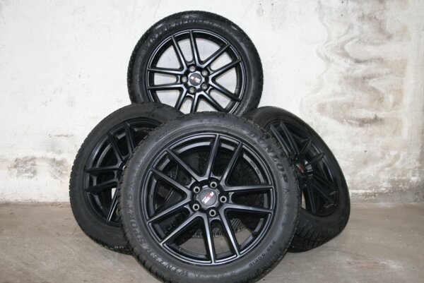 18" Anzio Alufelgen + Winterreifen Audi Q3 (8U), VW Tiguan I (5N)
