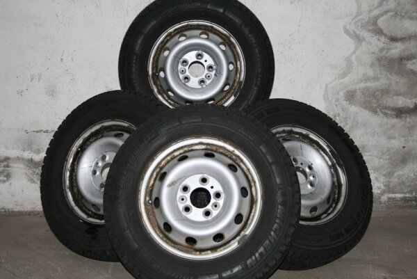 15" Stahlfelgen + Sommerreifen Fiat Ducato II (250), Citroen Jumper I (230), Citroen Jumper II (250)