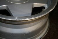 15 Zoll Borbet Alufelgen 7x15/ET35, 4/100, A70535 / KBA 41592