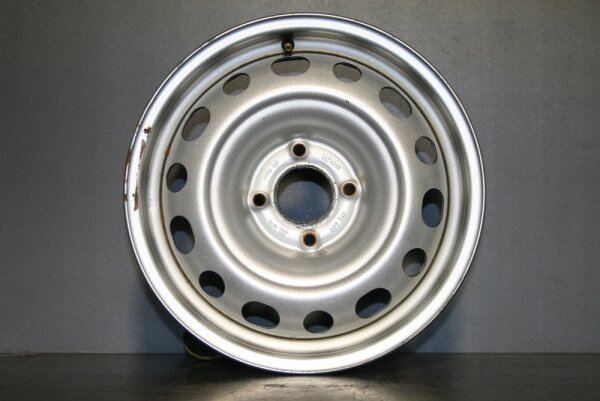 15 Zoll Stahlfelgen 6,5x15/ET27, 4/108, KBA 43737