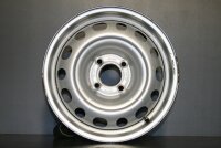 15 Zoll Stahlfelgen 6,5x15/ET27, 4/108, KBA 43737