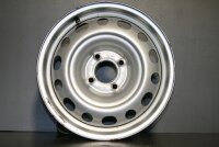 15 Zoll Stahlfelgen 6,5x15/ET27, 4/108, KBA 43737