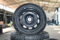 16" Opel Stahlfelgen + Sommerreifen Corsa F