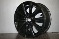 18 Zoll BMW Alufelgen schwarz für 7er G11, G12, 8x18/ET30 / 6867338 / V-Spoke 642