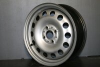 15 Zoll MINI Cooper, One (R50..) Stahlfelgen 5,5x15/ET45, 4/100, Silver 6768497