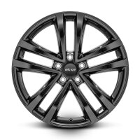 Oxxo Brave Black Alufelge 7Jx16/ET52 - 5x112mmx66,6mm