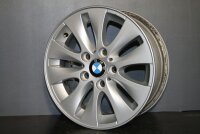 16 Zoll BMW 1er (E87, ff) Alufelgen 6,5x16/ET42, 5/120, 6779786 / V-Spoke 229 / Styling 229