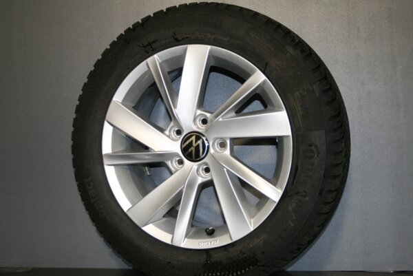 16" VW Alufelgen + Winterreifen Golf 8 - 6,5x16/ET46 - 205/55 R16 91H - 5H0071496